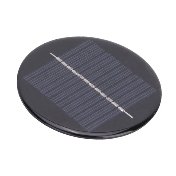 Kannettava 6V 80 mm:n pyöreä aurinkopaneeli