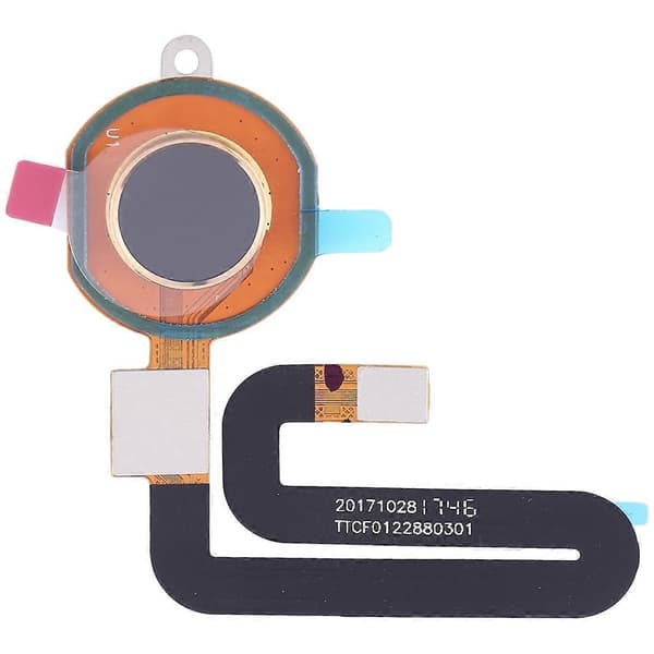 (Ny) Fingeraftrykssensor Flexkabel til Nokia 3.1 (Sort) Black