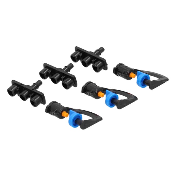 20-pack Sprinkler Munstycke G Typ 180° Refraktiv Bevattning Atomiserande Munstycke för 4/7 Slang
