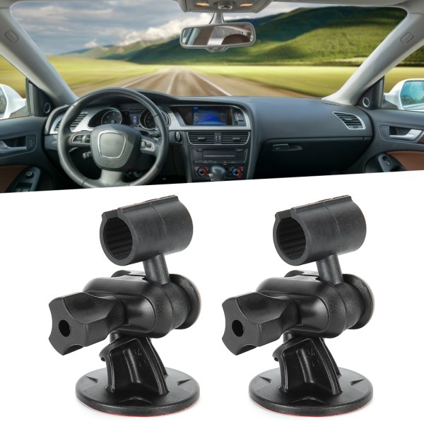 2st Liten Dash Camera Mount Bracket Dashboard Recorder Sucker 360 graders Justerbar Universal Parts Slot