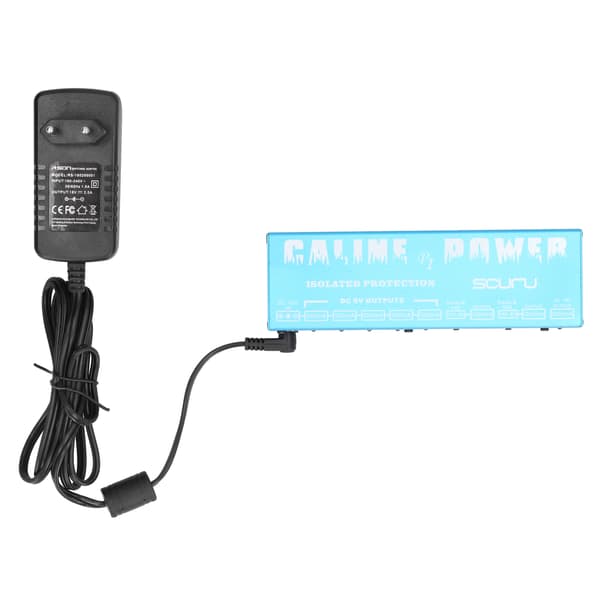 Gitar Effekt Pedal 18V 2A 36W 8 Isolerte Utganger med LED Strømadapter Tilbehør 100-240VEU