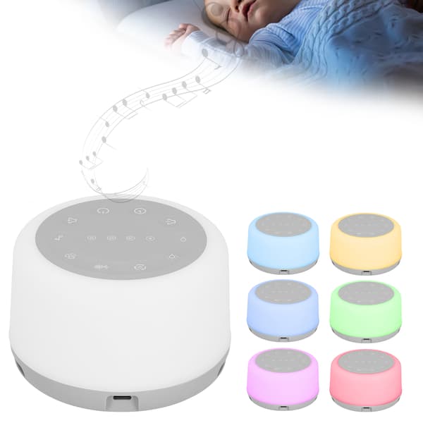Vit Brus Maskin för Barn Sömnterapi Nattlampa 0.3