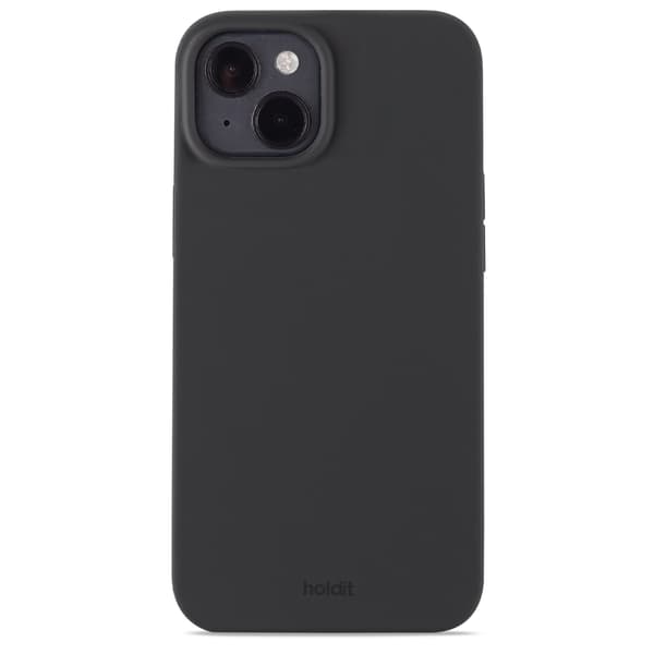 holdit iPhone 14 Plus Deksel Silikon Svart Silikon