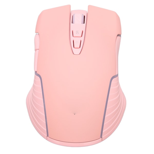 Trådløs Mus 2.4G Genopladelig USB RGB Professionel Optisk Sensor Gaming Mekanisk Mus Pink