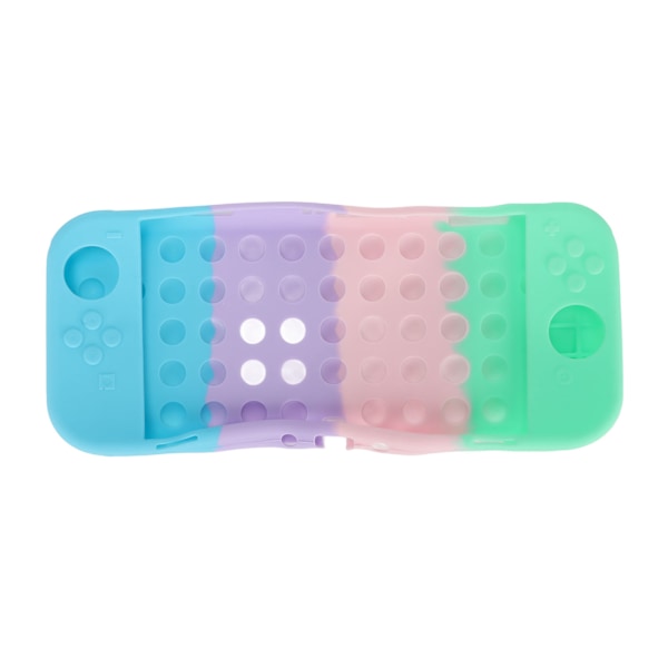 Beskyttende etui for Switch OLED - Rippesikkert, Silikon, Blå, Lilla, Rosa, Grønn