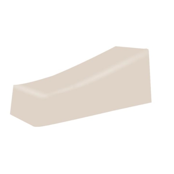 Hagemøbeltrekk - Vanntett og støvtett, rektangulært stoltrekk, utendørs - 210D beige (208*76*41/79 cm)