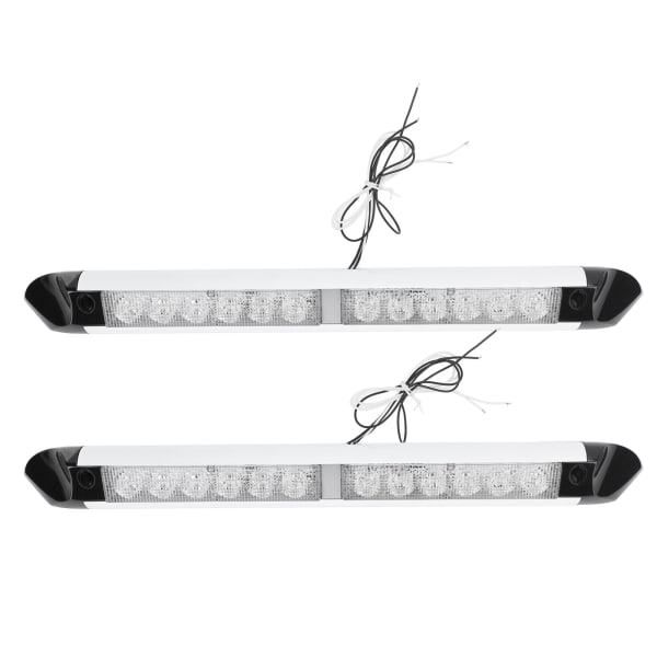 RV LED-markiselys - Energibesparende udvendigt Utility Light Strip Bar til lastbiler, autocampere og trailere (2 pakke)