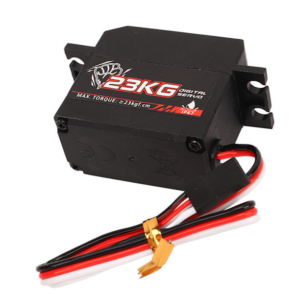 Vedenkestävä 23 kg RC-servo RC-lentokoneille, malliveneille, leluautoille ja roboteille