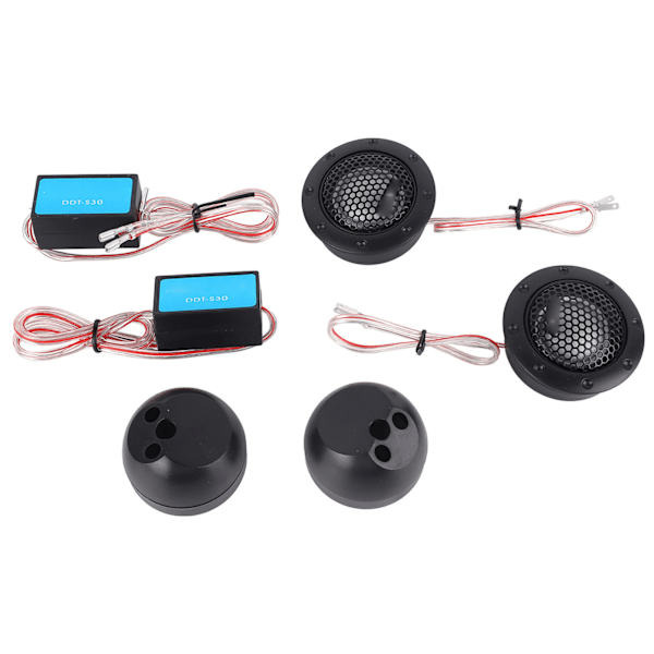 Universal High Fidelity-lydhøyttaler for bil - 1,5 tommer, 12V-24V, robust og diskanthorn