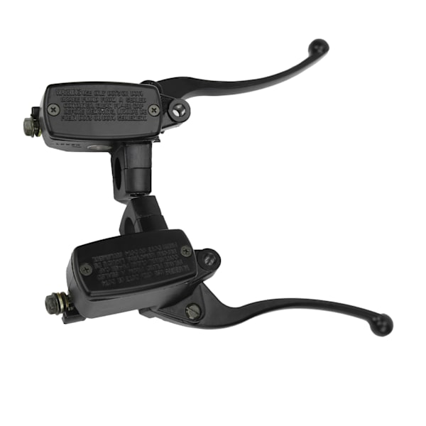 Svart motorsykkel hydraulisk bremsekoplingsspak for 1-toms styre