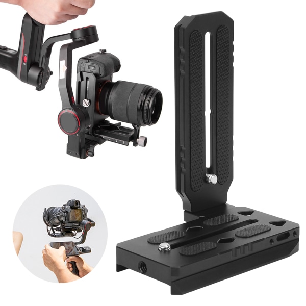 Kamerastabilisator Vertikal Fotograferingsplatta för Zhiyun Weebill/Weebill S