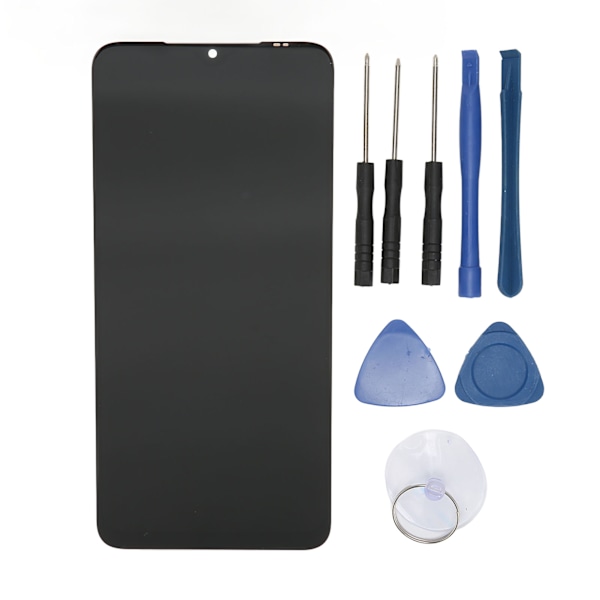 Mobiltelefon LCD-skjerm Digitizer Assembly Erstatningsskjerm Assembly for Redmi 9T Telefon