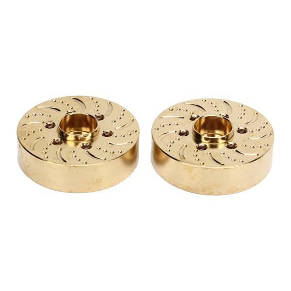 2 stk Messing Hjulvekter 1,9 2,2 tom RC Crawler Bil Hex Nav Adapter Modell Oppgraderingsdeler 12mm