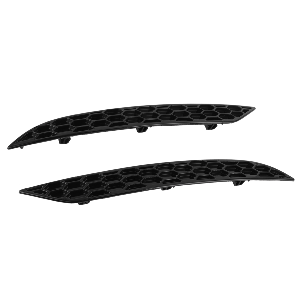 Blank svart bakre støtfangerreflektorsett for MK7.5 GTD R2017-2020 (2stk)