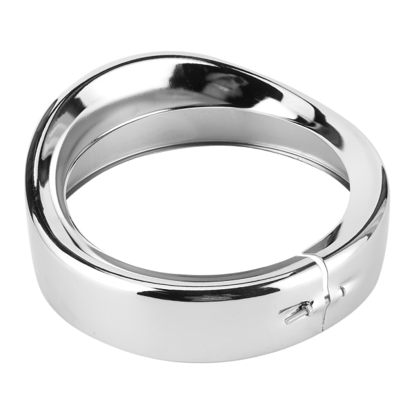 Silver Strålkastare Trim Ring - 7in motorcykelljus för Touring Road Biltillbehör