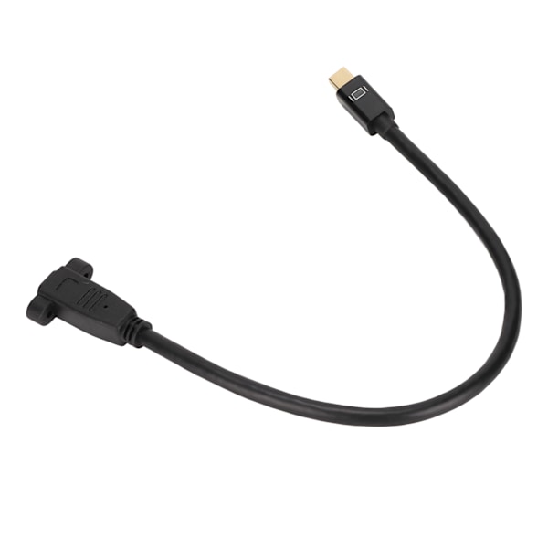 Mini DisplayPort Kabel Lille Bærbar 4K MiniDP Hun til Han Test Forlængerkabel til Computer med Fastgørelsesskruer