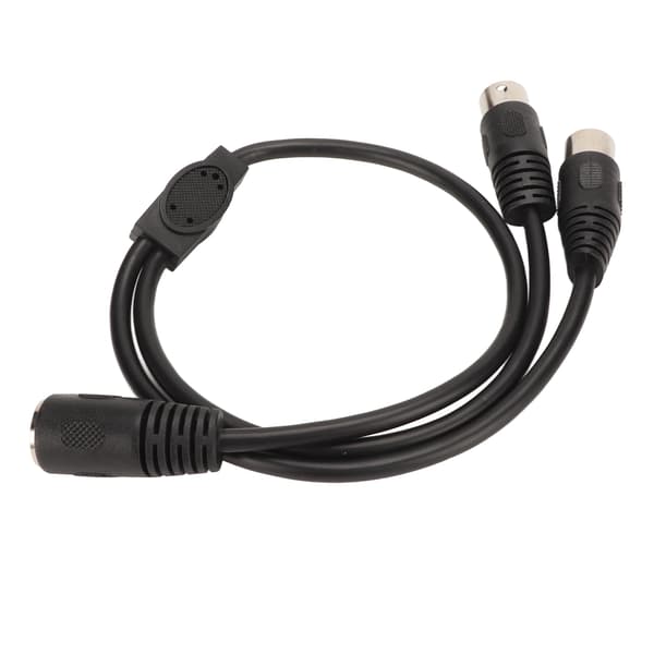 5 Pin DIN Hun til 2 5 Pin DIN Han Y Splitter Adapter 5 Core Fleksibelt Studio Lydkabel 0.1