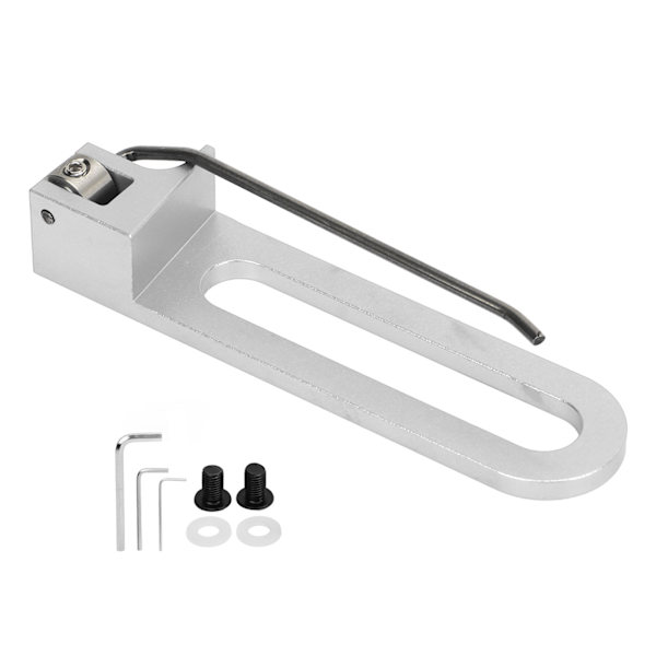 Recurve magnetiska pilstöd - aluminiumlegering, träning för bågskytte utomhus, jakt - silver