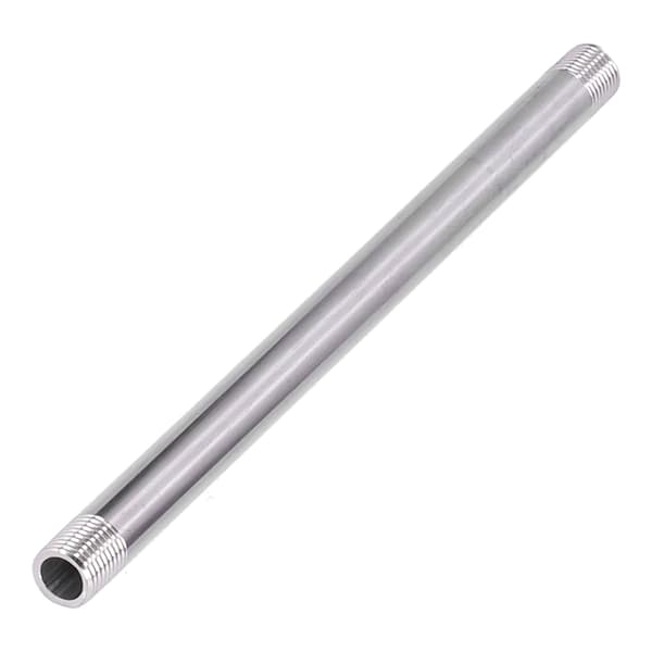 G1/4 Han Gevind 20cm Rustfrit Stålrør Fittings Gevindrør Tilslutningsled til VVS