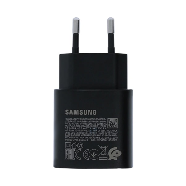 Samsung EP-TA800 25W superhurtig oplader black