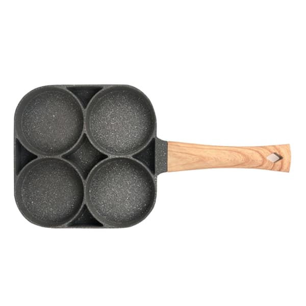 Non-stick Æg Stegepande med 4-Kopps Design