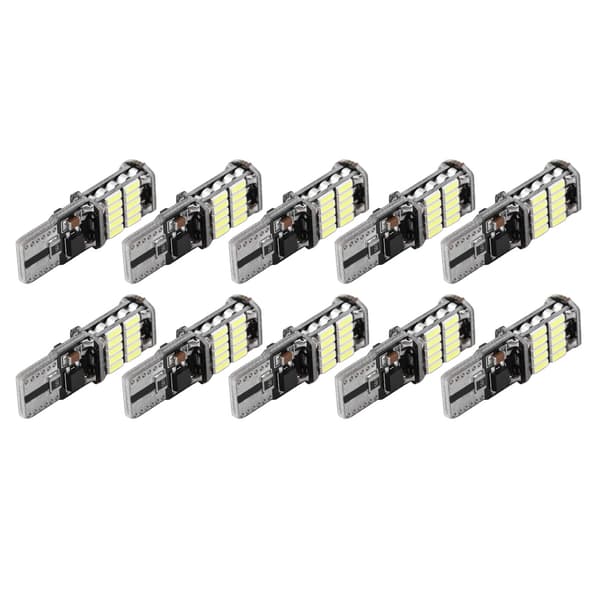 10 stk T10 4014 26SMD Bil Dekoding LED Canbus Pære Feilfri Sidemarkør Nummerplate Lys