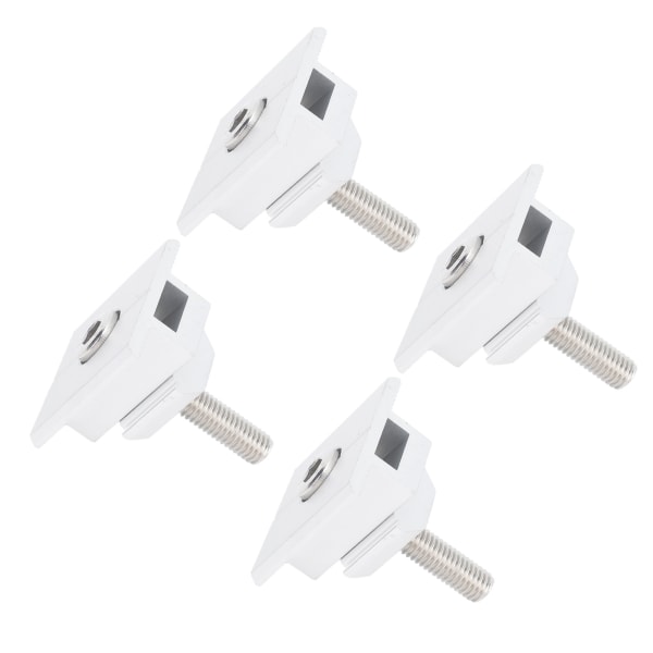 Lettvekt stål solpanel monteringsbraketter for bobil/campingvogn - 30mm Sølv