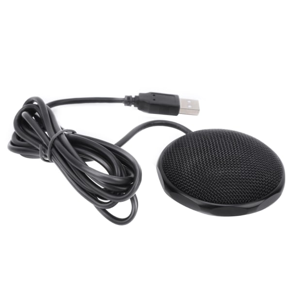 Omni Directional Microphone USB Desktop Condenser Mic til Live Broadcast og Conference