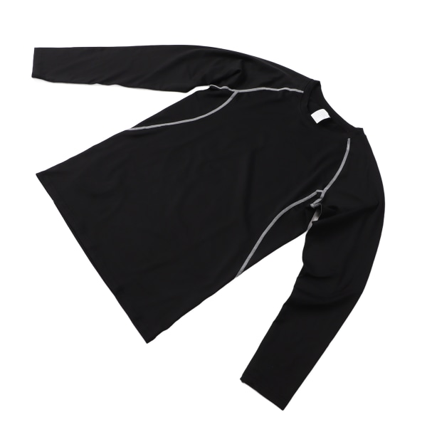 ComfortFit kompresjonstreningssett for menn: Langarmet skjorte + tights - Hold deg kjølig og komfortabel under sportsaktiviteter