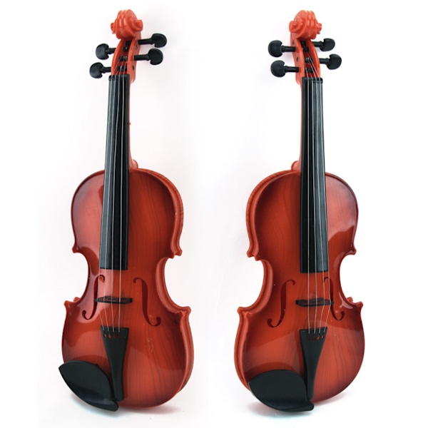 Simuleringsfiol Musikleksak Båge Nybörjare Barn Instrument Övning Födelsedagspresent för Pojkar Flickor