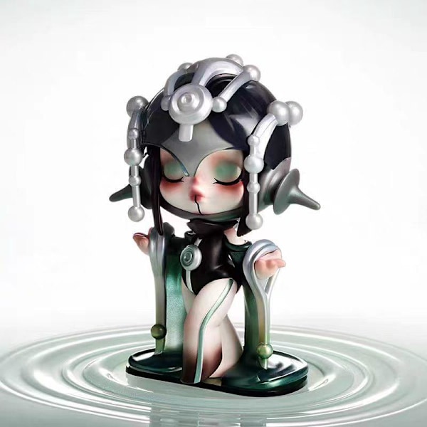 POP MART SKULLPANDA Voice Series Rörlig Docka Blind Box Leksak Heminredning Gåva 9
