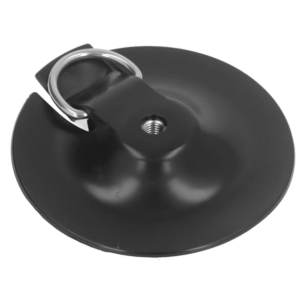 Surfbræt Kamera Montering Base med D-Ring PVC Stabil Surfbræt Kamera Base Holder Stativ Fast Beslag til Udendørs Sport Sort
