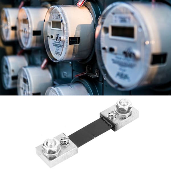 Digital Amperemeter Analog Meter Shuntmotstand 75mV FL-2 for 50A/100A Strømamplifikator