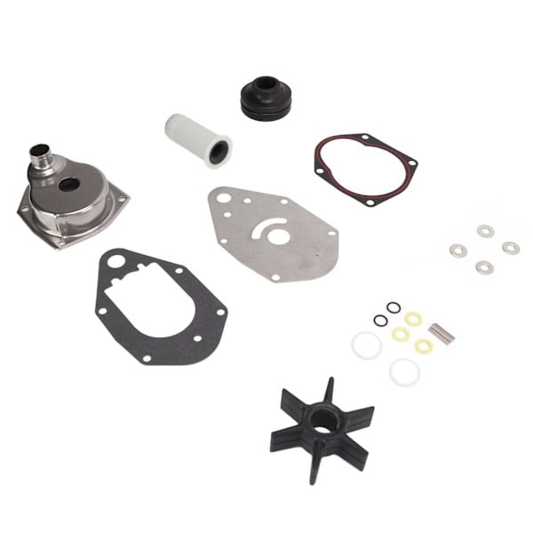 Vandpumpe Impeller Reparationssæt 46‑812966A12 Rustfrit Stål Erstatning til Mariner 4-takts Udenbordsmotorer