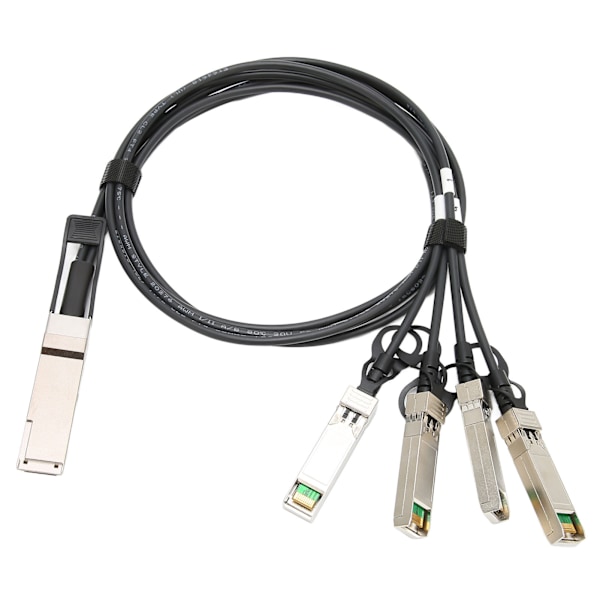 40G QSFP-kabel Hög Hastighet Bra Värmeavledning Högpresterande Kretsar 1M QSFP+ till 4 SFP+ 40G Kabel för Extreme för Entel