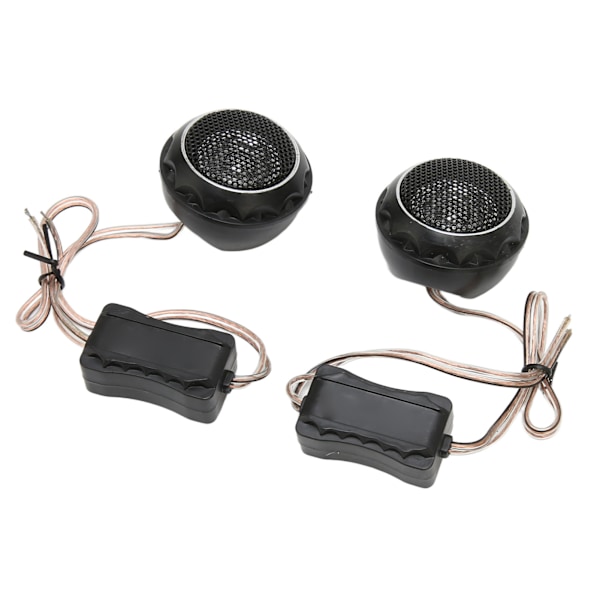 2 stk. Dome Tweeter 140W Metallisk Jern Højttaler Universal til Bil Lydsystemer