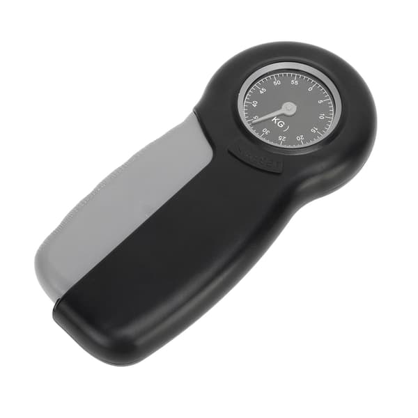 Håndgrebsstyrke Tester Hånddynamometer Ergonomisk Grebsstyrke Måleapparat Grebsdynamometer Mørkegrå