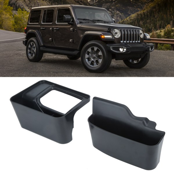 Växellåda Organizer Set för Jeep Wrangler JL 2018-2019 (2st)