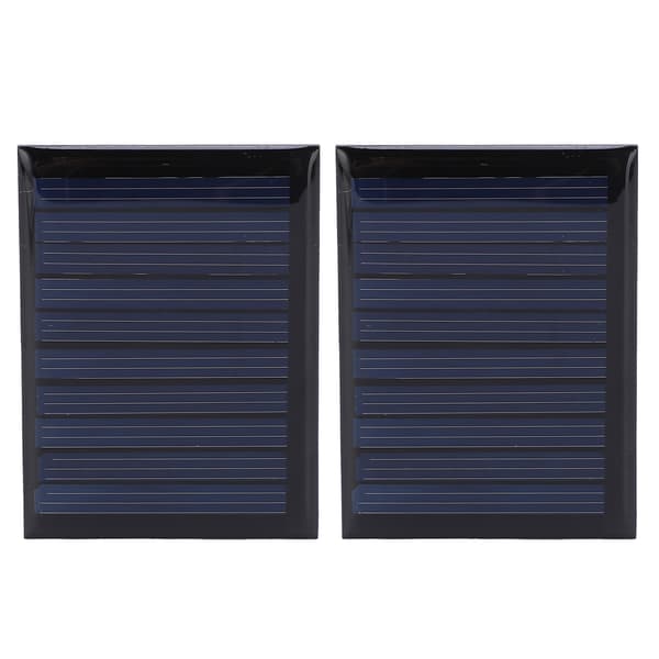 2 ST 5V 50mA Solcelle Epoxi Modulkort Mini Solar Polysilicium Panel 60x44mm