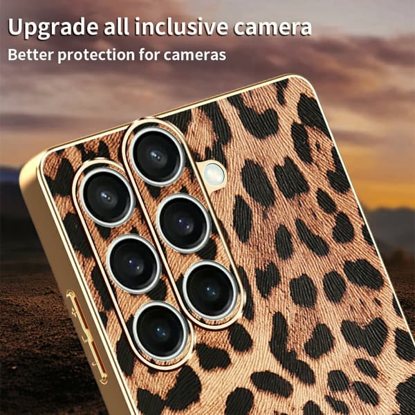 Leopard Cover til Samsung Galaxy S26 - Leopard multifärg multicolor