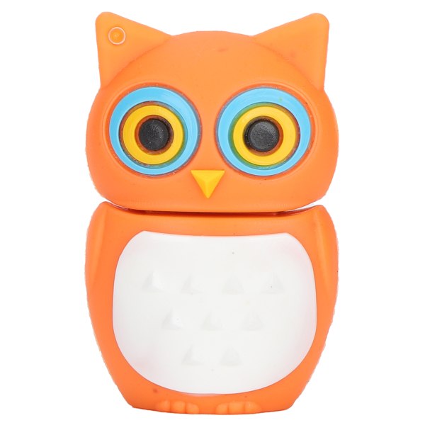 Cartoon U Disk Orange Owl Ulkoasu Nopea Bulk Storage Flash Drive Muistilaite 64GB