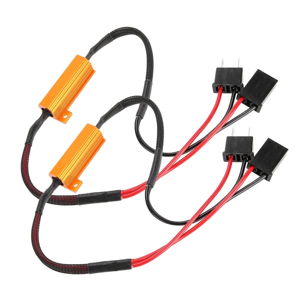 2 stk. bil LED-dekodere for H7-frontlykt Anti Hyper Flash Ingen feil Lastmotstand Kabling