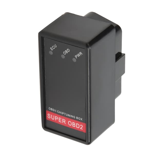 OBD2 Drivstofføkonomiseringschip Tuningboks med Bryter 12‑24V Universal ABS ECO Energi Drivstoffbesparelse for Biler
