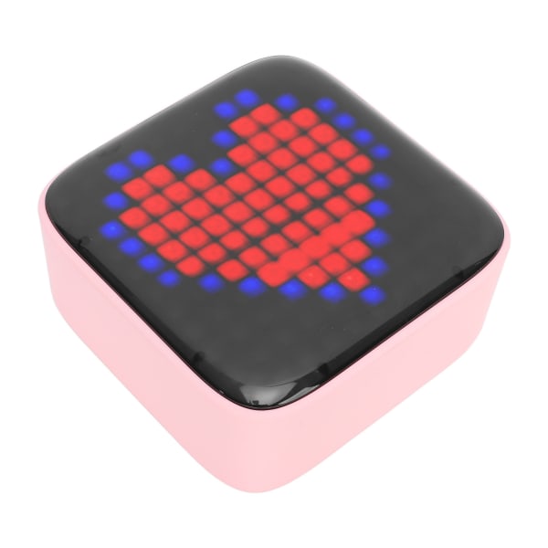 Retro Pixel Style bärbar trådlös högtalare - rosa