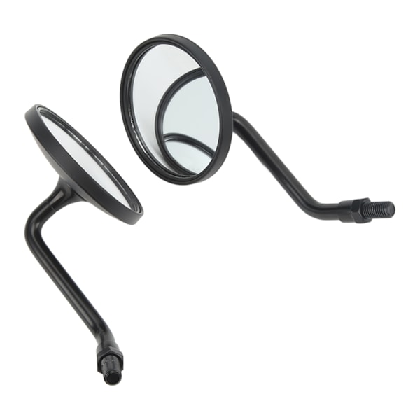 Wide Vision Motorcykelbackspeglar, Universal 3,4-tums styrspegel (svart)