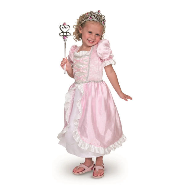 Prinsessutklädningsset multifärg multicolor