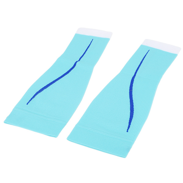 Ljusblå Compression Calf Sleeves - Andas och lätt för löpning och cykling