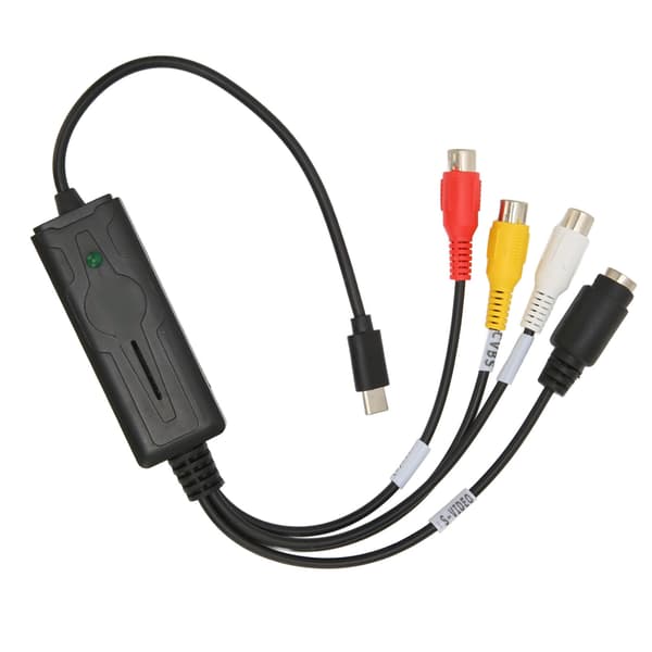 Type C RCA - USB-videokaptuurin sovitin Windows 10 8.1 8 7 XP Vista OS X:lle