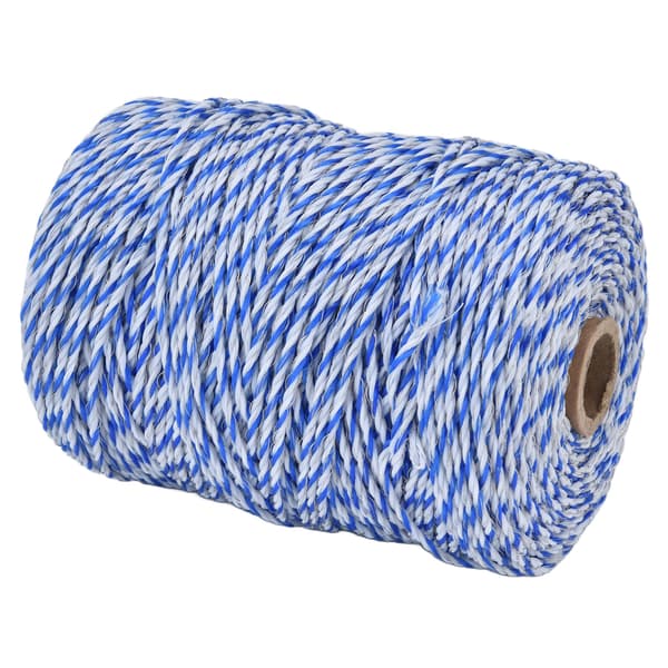 3 mm 200 meter elektrisk hegn Polywire Bærbart elektrisk hegn Reb Ledende reb til husdyravl