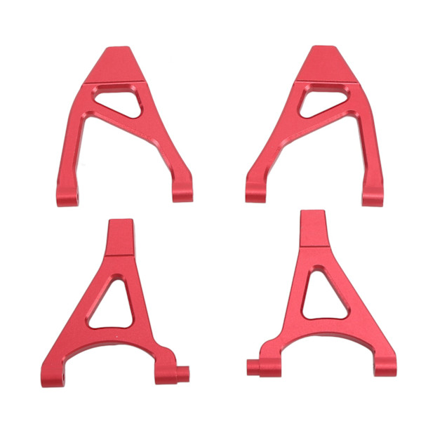 Alumiininen taka-akselin ohjausvarsisetti Traxxas 1/16 Slash Red RC-autolle
